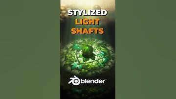 How to Make Stunning Stylized Light Shafts in Blender! #b3d