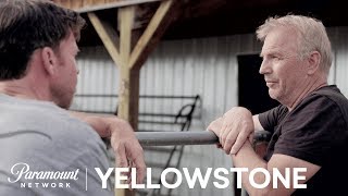 Kevin Costner on Yellowstone & Working w/ Taylor Sheridan | Paramount Network Kevin Costner on Yellowstone & Working w/ Taylor Sheridan | Paramount Network