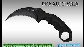 CS:GO KARAMBIT Default HD skin for cs 1.6 CS:GO KARAMBIT Default HD skin for cs 1.6