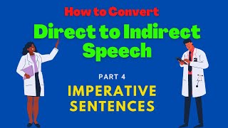 Direct & Indirect Speech Part 4 (Imperative Sentences) | Easy Rules & Examples | useful CTET & UPTET