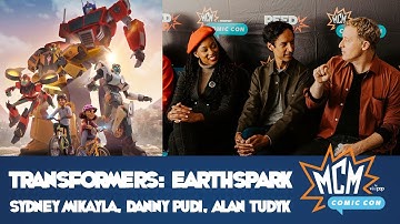 Transformers: EarthSpark Press Panel - Alan Tudyk, Danny Pudi, Sydney Mikayla - MCM Comic-Con