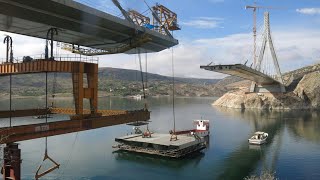 Amazing Modern Suspension Bridge Construction Process: Design and Engineering