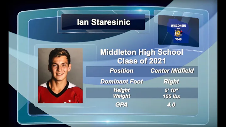 Ian Staresinic College Soccer Recruiting Video Cla...