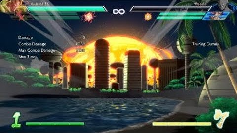 DBFZ Android 18 100% Damage Combo