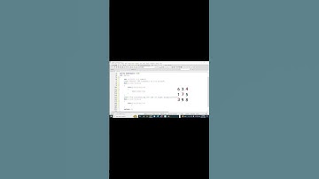 C++ program to calculate the sum of right diagonal of 2-D array / C++ tutorial / #shorts #ytshorts
