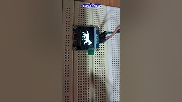 Horse Running Animation on ESP32 OLED | SSD1306 Arduino Project | ESP32 Graphics Animation