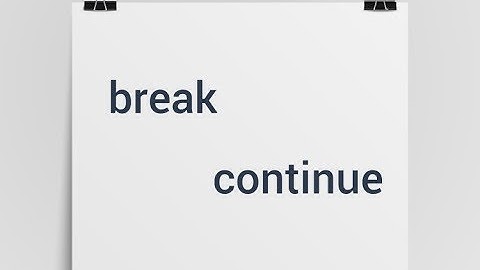17Jumps in Loops - Break and Continue Statement in C (HINDI)