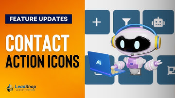 Contacts Dashboard: Action Icon | LeadShop Support