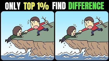 Spot The Difference! 🔍 Only Top 1% Can Find Them All 😱🧠 | Find The Difference Challenge