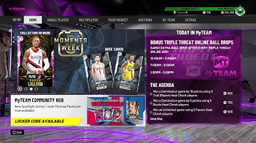 NBA 2K20 | MyTeam [Locker Code] Community Hub Poll