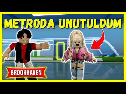 🚇METRODA UNUTULDUM🤷ROBLOX🏡RP HİKAYE