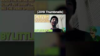 Part 3 - Evolution of Thumbnails