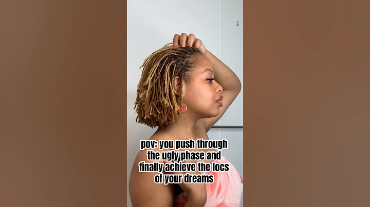 DIY Microloc Journey | From the UGLY PHASE to FULLY LOC’D #microlocs #microlocjourney