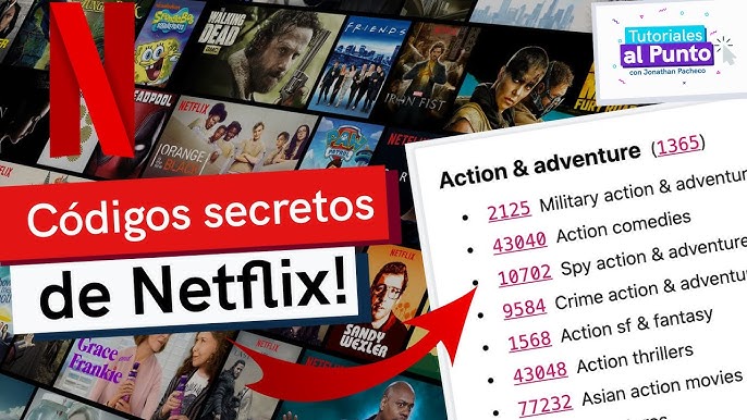 CÓDIGOS SECRETOS DE NETFLIX PARA VER SERIES Y PELÍCULAS 2021 