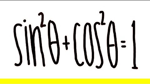 Prove the Pythagorean identities