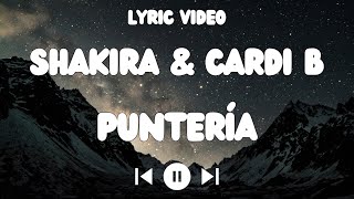 Shakira feat Cardi B - Puntería Lyrics