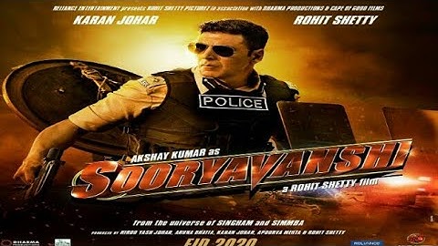 Sooryavanshi first Suryavanshi first look Akshay kumar eid 2020