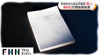 研究所から流出可能性「低い」　WHOが調査報告書