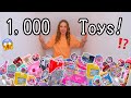 I filled the cupboard under my stairs with 1000 mystery toys lucky dip challenge