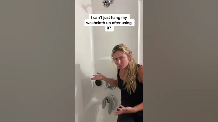 Wet washcloths breed bacteria. Sud Scrub doesn't.  #showertok #bathtok #showerproducts