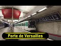 Metro station porte de versailles  paris   walkthrough 