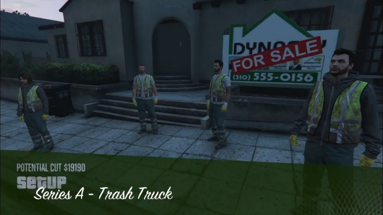 GTA Online - Trash Truck - YouTube