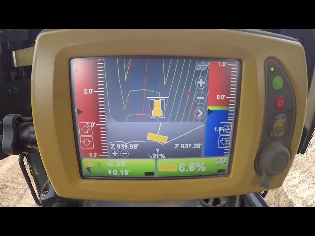 JD 850J with Topcon GPS getting it - YouTube