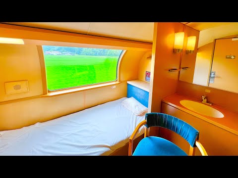 Japan's Overnight Sleeper Train | Sunrise Express | FIRST CLASS Seat | Tokyo-Izumo 12hr | Solo Trip