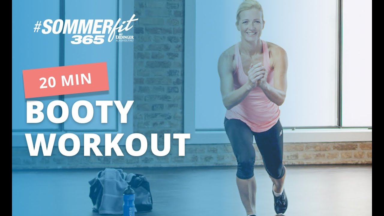 20 Min Booty Workout Po Training Fur Zuhause Sommerfit365 Mit