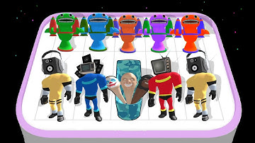 Merge Monster Battle Master - Max Level Monster Battle Game P1 Merge & Fight