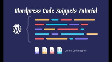 Wordpress Code Snippets Tutorial | Add Custom PHP and CSS To Your Website