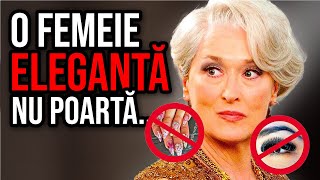 6 Lucruri Pe Care O Femeie Elegantă NU Le-ar Purta NICIODATĂ