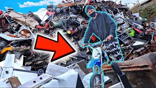 FOUND A FREE DIRTBIKE AT A JUNKYARD!