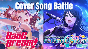 Bang Dream VS Project Sekai Cover Song Battle