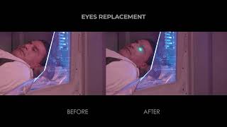 Eyes Replacement - VFX Shot