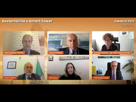 Executive webinar "Sostenibilità e Smart Tower". 3 marzo 2022