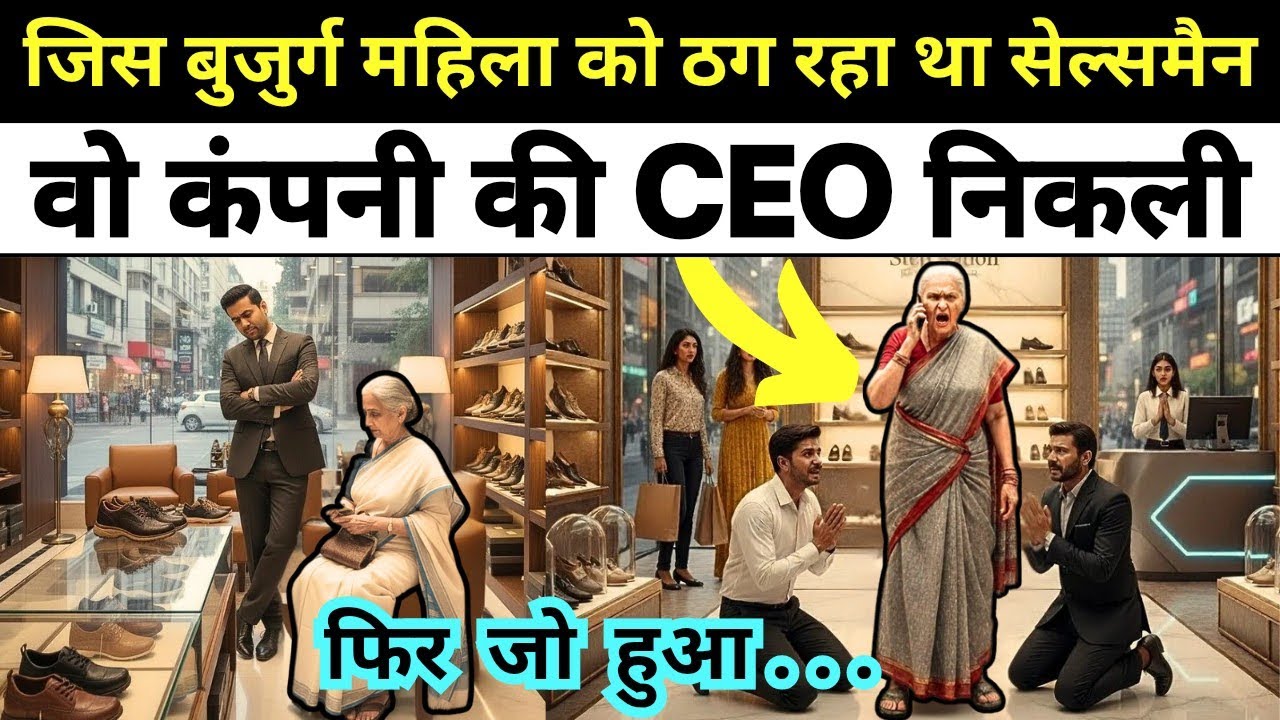 जिस बुजुर्ग महिला को ठग रहा था सेल्समैन, वो कंपनी की CEO निकली, फिर जो हुआ आपने सोचा न होगा