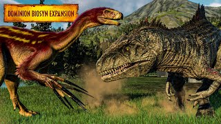 THERI VS GIGA CLAWS OR TEETH WHICH IS STRONGER - Jurassic World Evolution 2 Dominion DLC
