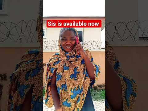 الأخت متاحة الآن كوميديا مضحك ضحك تعابير شفاه تمثيل تغذية قصيرة