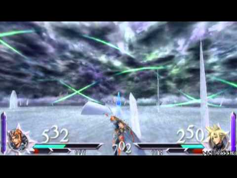 dissidia ff 012 フリオニールｌｖ46　ｖｓ　クラウドｌｖ40　勝利