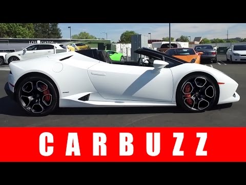 2017 Lamborghini Huracan Spyder UNBOXING Review - Better Than Ferrari 488 Spider?