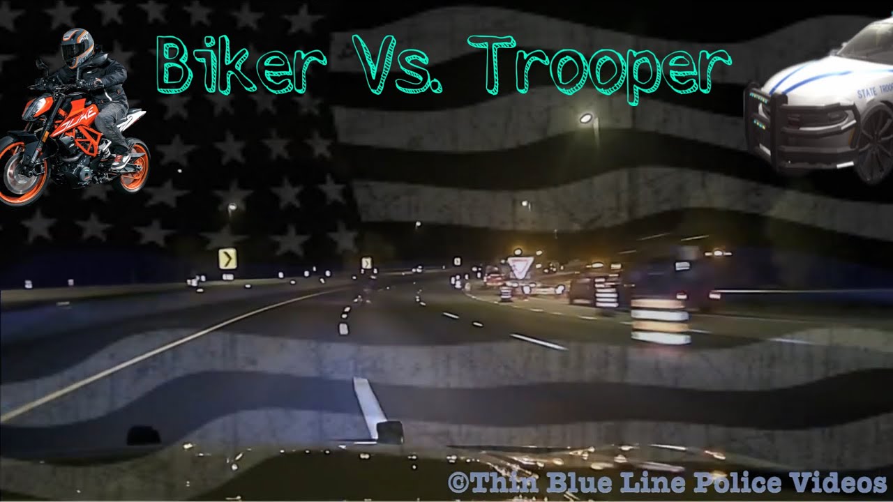 Dash Cam: Biker Vs. Arkansas State Trooper High Speed Chase - YouTube