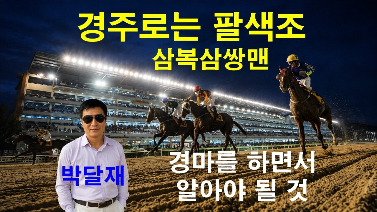 경마예상#경주로는 팔색조#삼복삼쌍맨#박달재