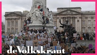 In Londen demonstreren leerlingen voor het klimaat - Aarsman Collectie - de Volkskrant