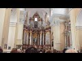 Вильнюс. Концерт органной музыки в соборе св. Казимира