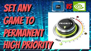 Set any game to permanent high priority!