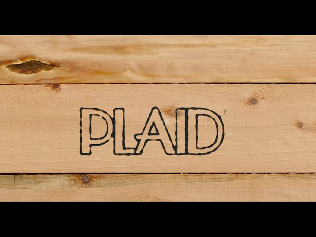 Plaid Wood Burning Set 