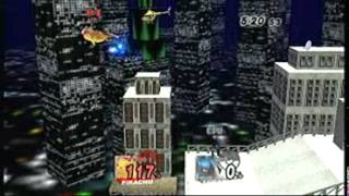[SSBB hack] - Fourside skin for Saffron City (Project M)
