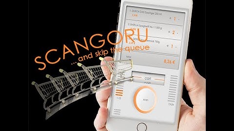 Mobile Self Scanning - Scangoru App EN (it-werke, iOS, Android)
