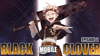 🥳 بلاك كلوفر موبايل : تجربة اللعبة وتفتيح البكجات l BLACK CLOVER MOBILE EP 1 😍